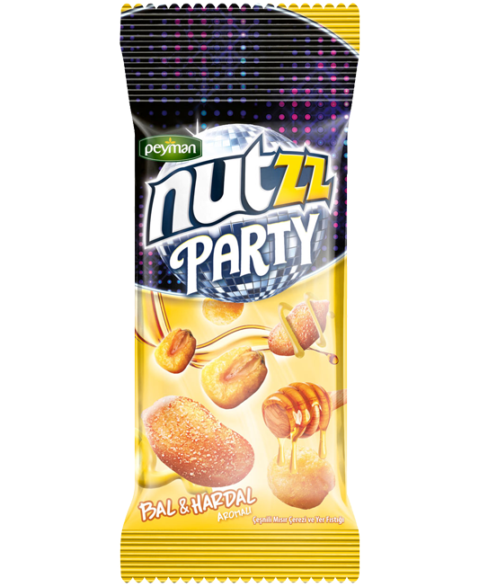 Nutzz Party Bal & Hardal Aromalı Shot