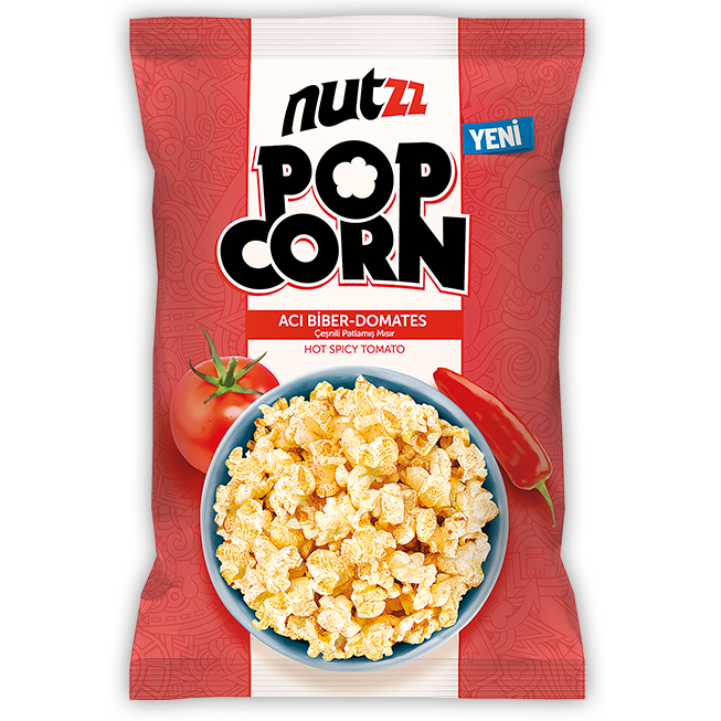Nutzz Popcorn Acı Biber & Domates